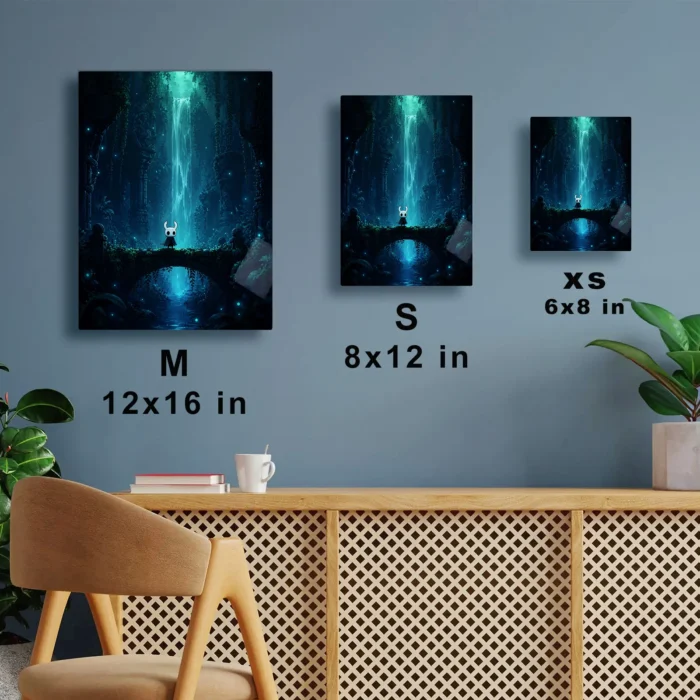 HK The Knight Metal Poster Wall Decor - E - Image 6