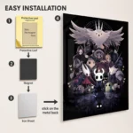 HK The Knight Metal Poster Wall Decor - F - Image 2