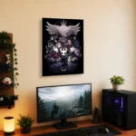 HK The Knight Metal Poster Wall Decor - F - Image 5