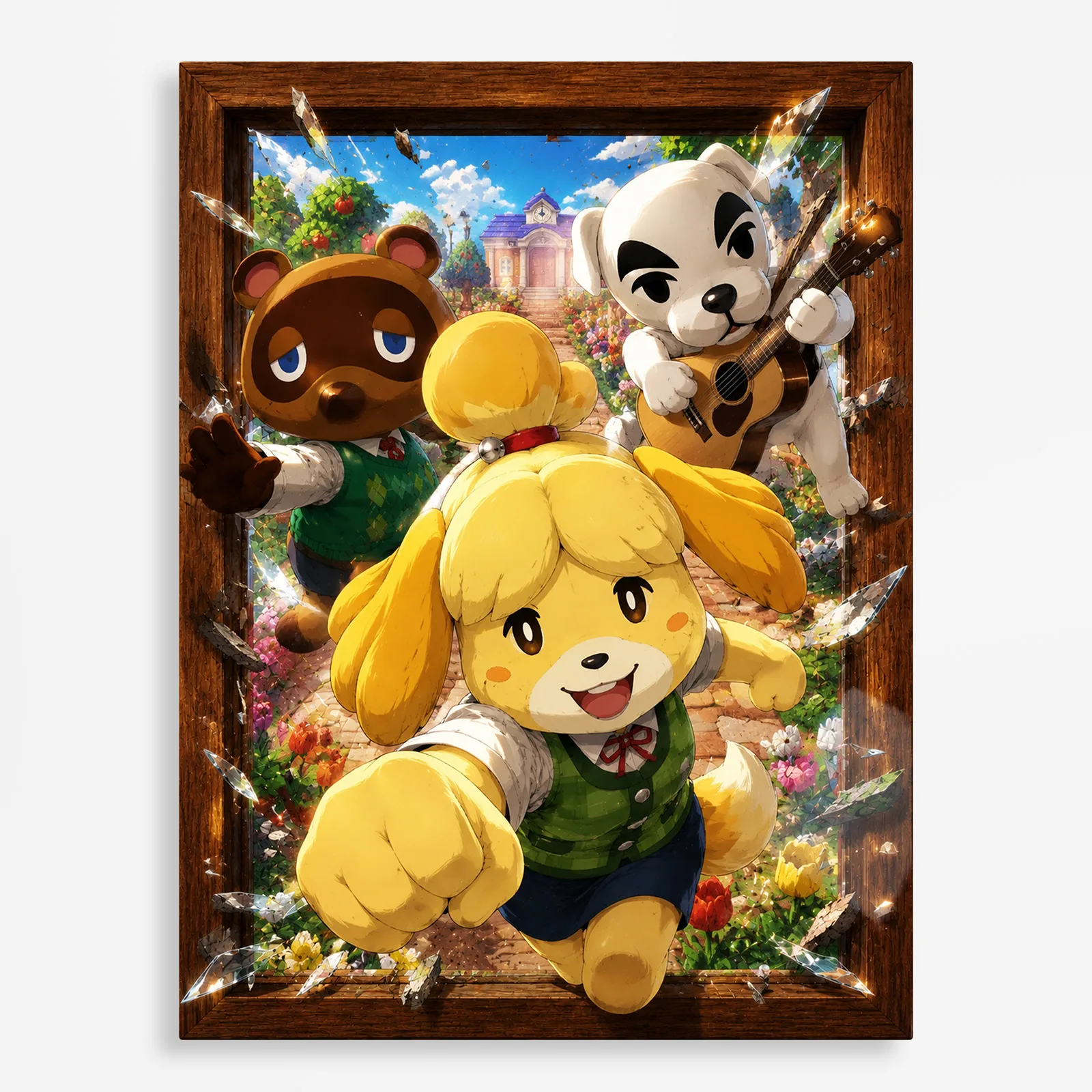 video game metal poster (13) s1 AC Metal Poster Wall Decor - Image 1