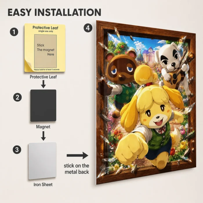 AC Metal Poster Wall Decor - Image 2