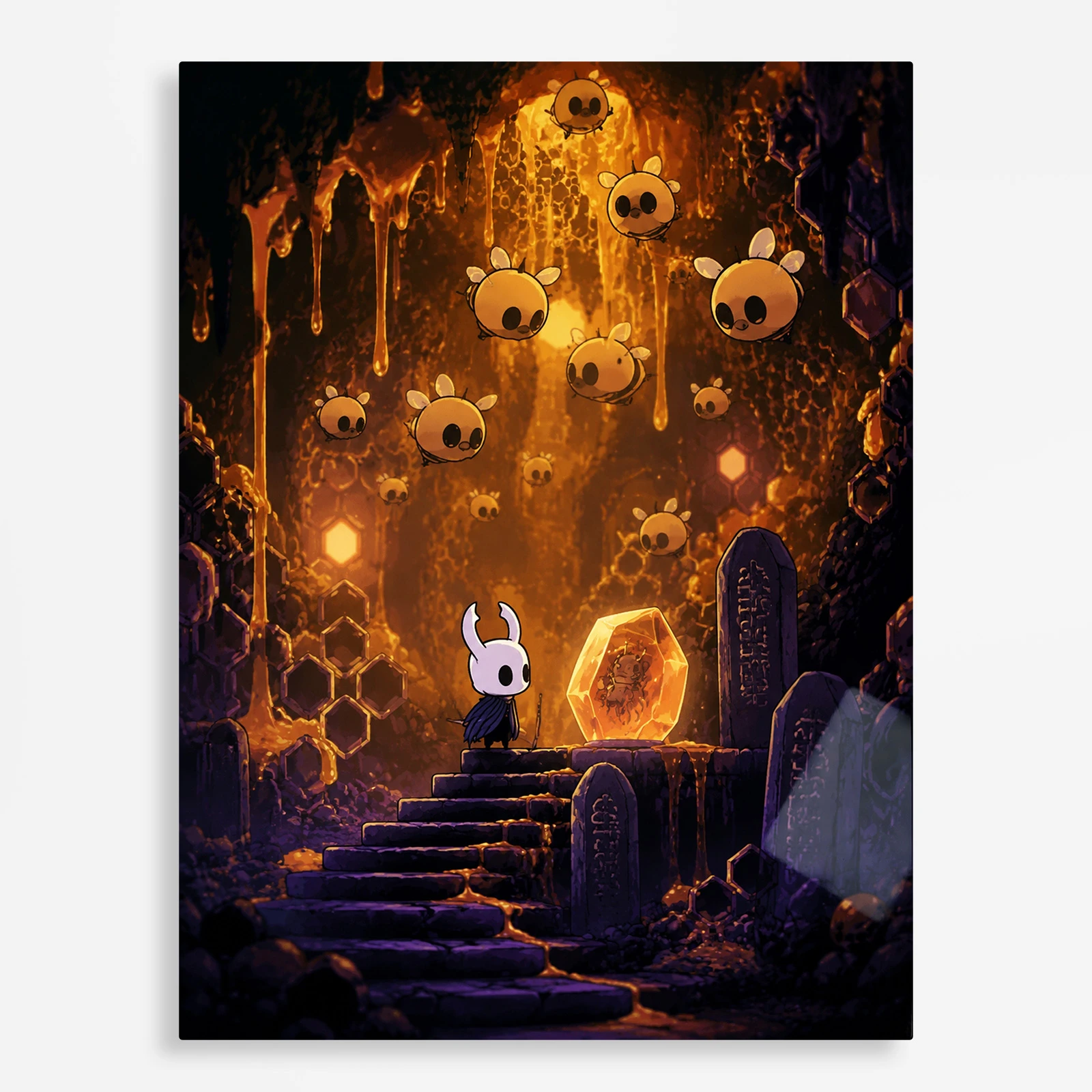 video game metal poster (130) s1 HK The Knight Metal Poster Wall Decor - G - Image 1