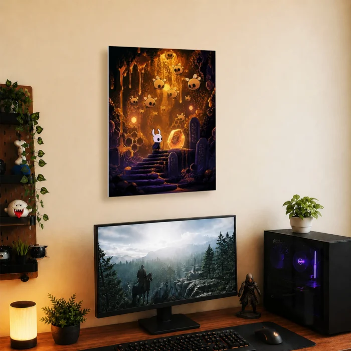HK The Knight Metal Poster Wall Decor - G - Image 5