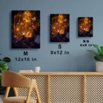 HK The Knight Metal Poster Wall Decor - G - Image 7