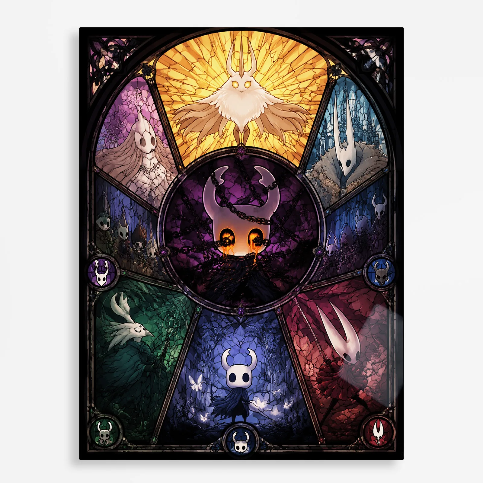 video game metal poster (131) s1 HK The Knight Metal Poster Wall Decor - H - Image 1