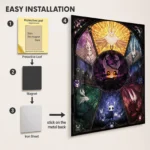 HK The Knight Metal Poster Wall Decor - H - Image 2