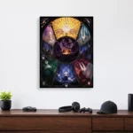 HK The Knight Metal Poster Wall Decor - H - Image 3