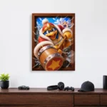 Pink Hero King Dedede Metal Poster Wall Decor - Image 4