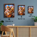 Pink Hero King Dedede Metal Poster Wall Decor - Image 7