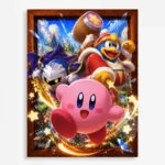 Pink Hero Metal Poster Wall Decor