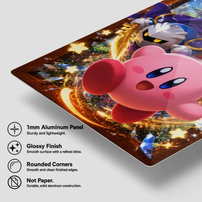 Pink Hero Metal Poster Wall Decor - Image 6