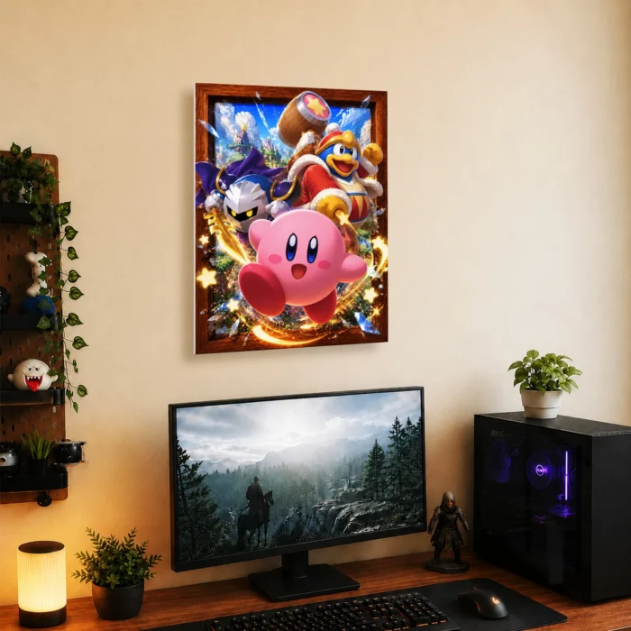 Pink Hero Metal Poster Wall Decor - Image 5