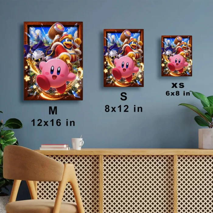 Pink Hero Metal Poster Wall Decor - Image 7