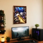 Pink Hero Meta Knight Metal Poster Wall Decor - Image 4