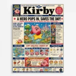 Pink Hero Metal Poster Wall Decor - A