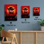 Pink Hero Kirby Metal Poster Wall Decor - B - Image 6