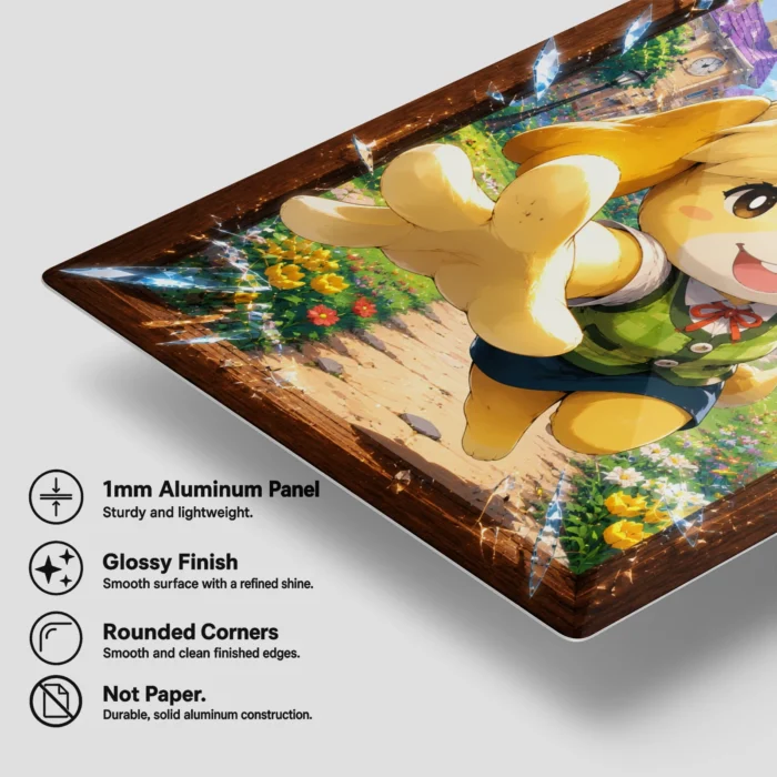 AC Isabelle Metal Poster Wall Decor - Image 5