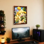 AC Isabelle Metal Poster Wall Decor - Image 4