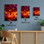 Pink Hero Kirby Metal Poster Wall Decor - C - Image 7