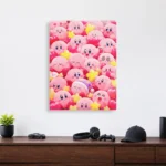 Pink Hero Kirby Metal Poster Wall Decor - E - Image 3