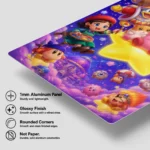 Pink Hero Metal Poster Wall Decor - B - Image 6