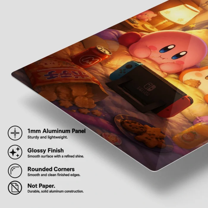 Pink Hero Metal Poster Wall Decor - D - Image 5