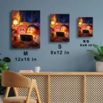Pink Hero Metal Poster Wall Decor - D - Image 6