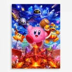 Pink Hero Metal Poster Wall Decor - E