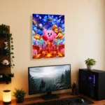 Pink Hero Metal Poster Wall Decor - E - Image 5
