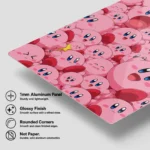 Pink Hero Kirby Metal Poster Wall Decor - F - Image 6