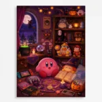 Pink Hero Kirby Metal Poster Wall Decor - G