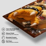 SM Bowser Metal Poster Wall Decor - Image 6