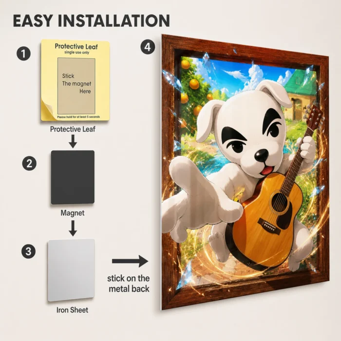AC K.K. Slider Metal Poster Wall Decor - Image 2