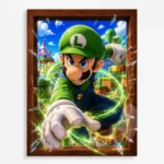 SM Luigi Metal Poster Wall Decor