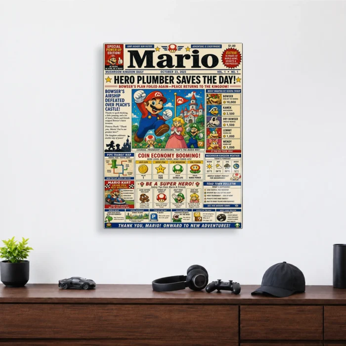 SM Metal Poster Wall Decor - Image 4