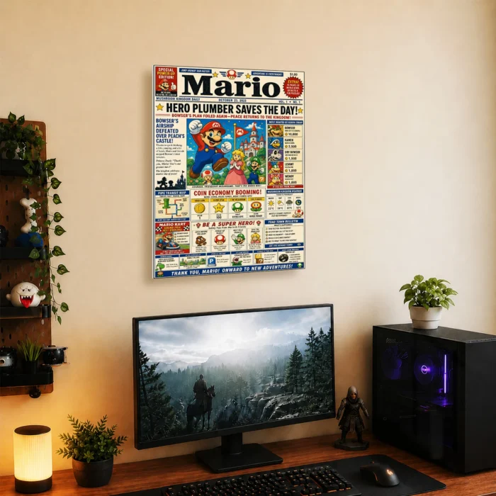 SM Metal Poster Wall Decor - Image 5