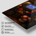 SM Mario Metal Poster Wall Decor - A - Image 6