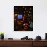 SM Mario Metal Poster Wall Decor - A - Image 4