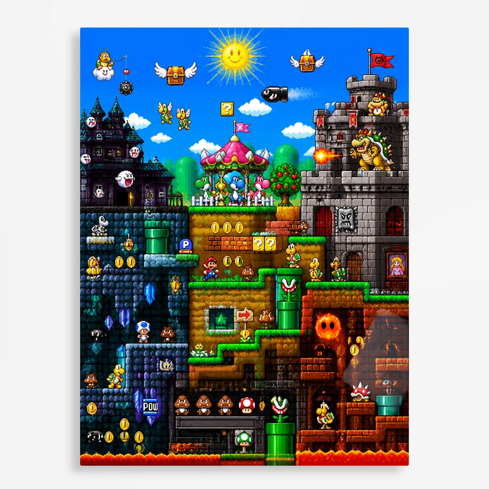 video game metal poster (156) s1 SM Metal Poster Wall Decor - C - Image 1