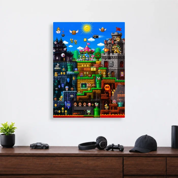 SM Metal Poster Wall Decor - C - Image 4