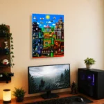 SM Metal Poster Wall Decor - C - Image 5