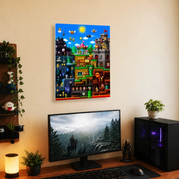SM Metal Poster Wall Decor - C - Image 5