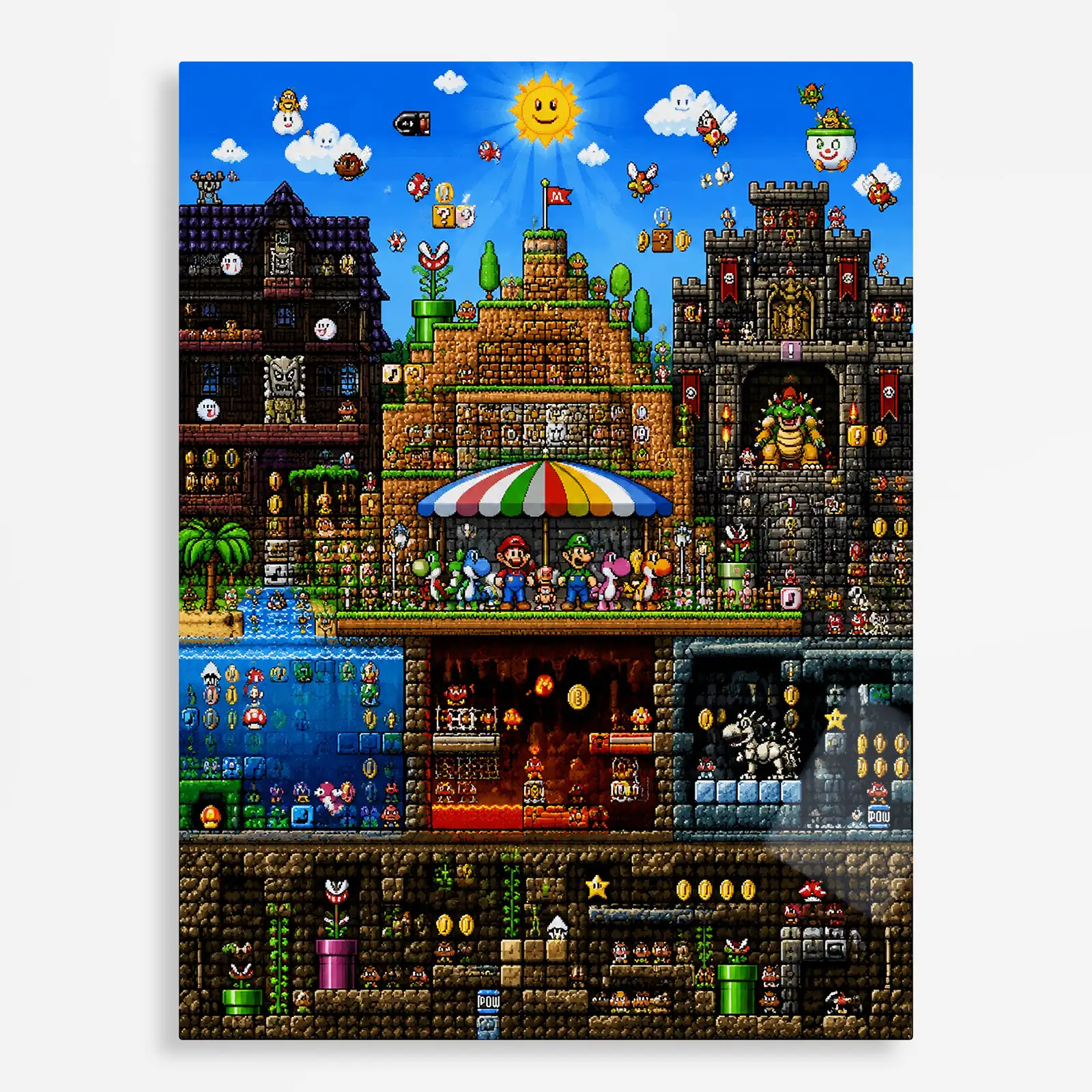 video game metal poster (158) s1 SM Metal Poster Wall Decor - D - Image 1