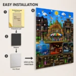 SM Metal Poster Wall Decor - D - Image 2