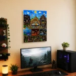 SM Metal Poster Wall Decor - D - Image 5