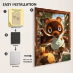 AC Tom Nook Metal Poster Wall Decor - Image 2