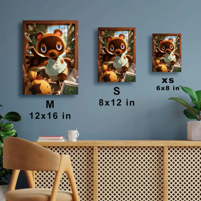 AC Tom Nook Metal Poster Wall Decor - Image 6