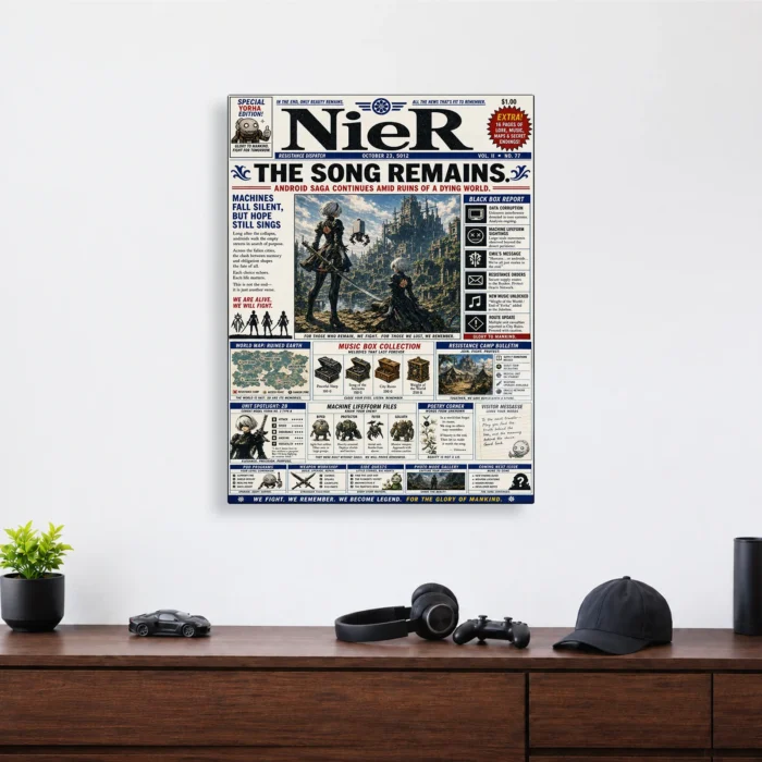 NA Metal Poster Wall Decor - Image 4
