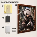 NA 2B Metal Poster Wall Decor - A - Image 2