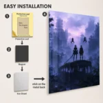 NA Metal Poster Wall Decor - A - Image 2